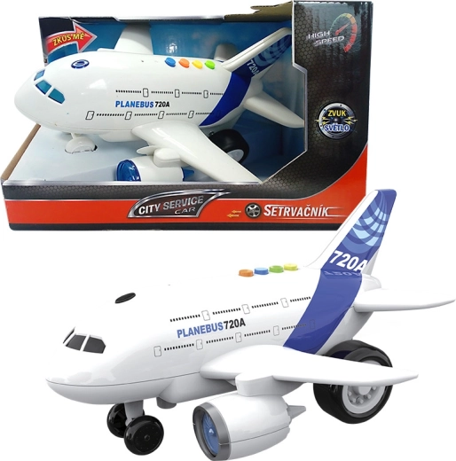 Letadlo City Service v měřítku 1:16 se světly a zvuky