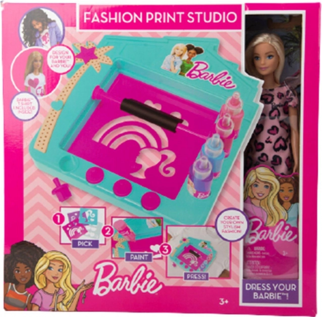 Barbie módní studio s panenkou