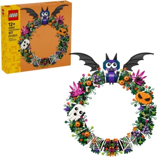 LEGO Iconic halloweenský věnec