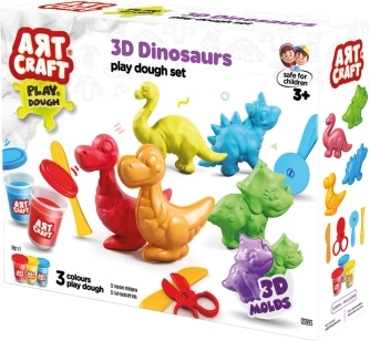 Art Craft sada na modelování dinosauři 168 g