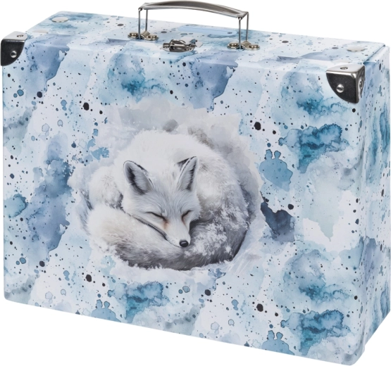 Baagl skládací školní kufřík Polar s kováním