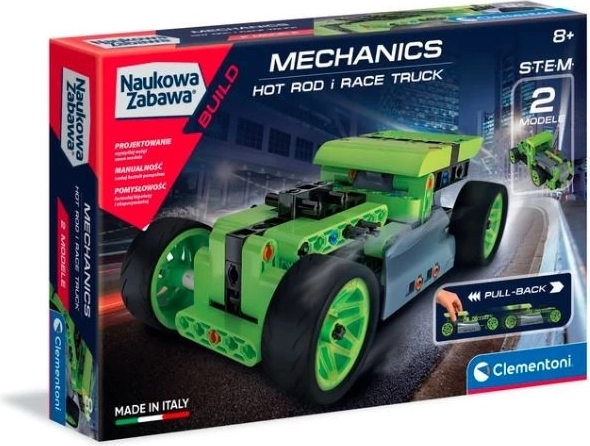 Stavebnice Laboratoř mechaniky – hot rod a závodní truck