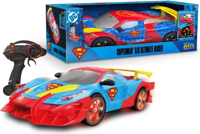 Dálkově ovládané závodní auto Bladez Superman Metropolis City Racer