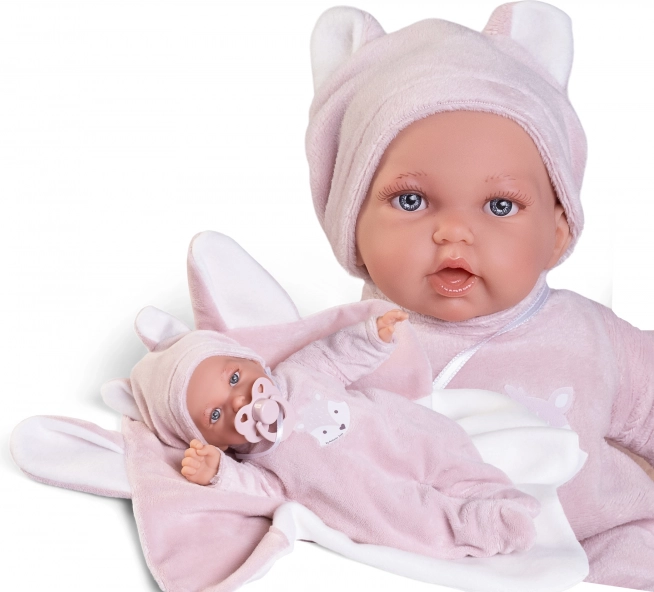 Realistická panenka s měkkým látkovým tělem Antonio Juan