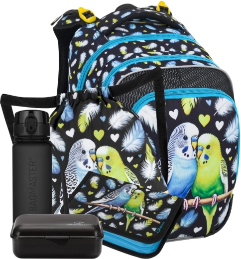 Bagmaster školní set BETA 25 A Papoušek