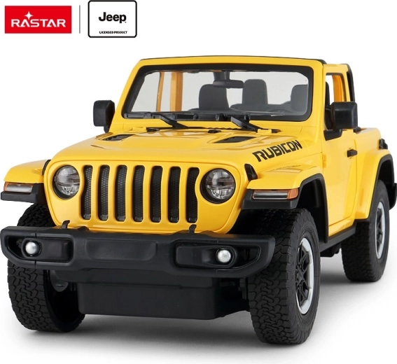 Rastar Jeep Wrangler JL RC auto na dálkové ovládání 1:14 žluté - 1 kus
