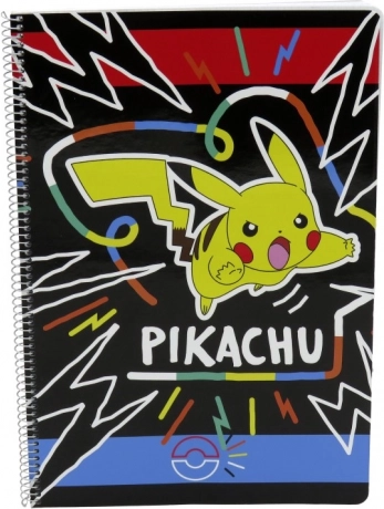 Pokémon A4 blok kroužkový - Colourful edice