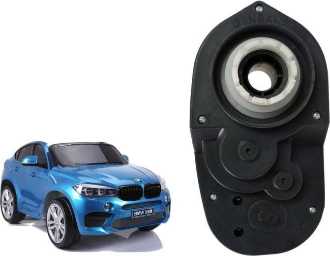 Motor s převodovkou pro elektrické autíčko BMW X6M (levý) - 1 kus