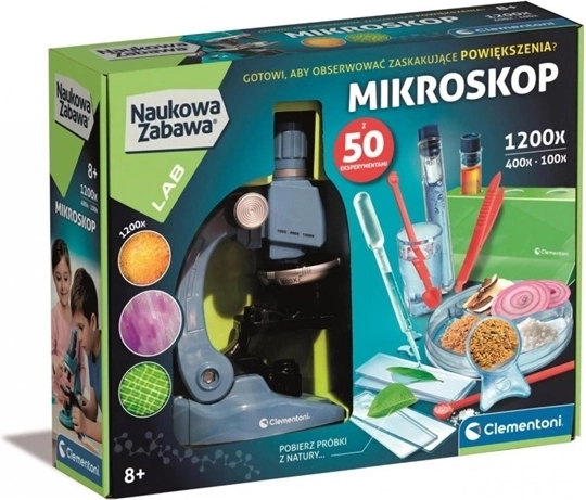 Clementoni vědecká zábava super mikroskop