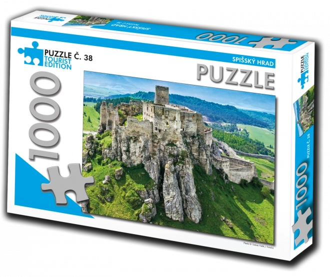 Puzzle Spišský hrad 1000 dílků – turistická edice