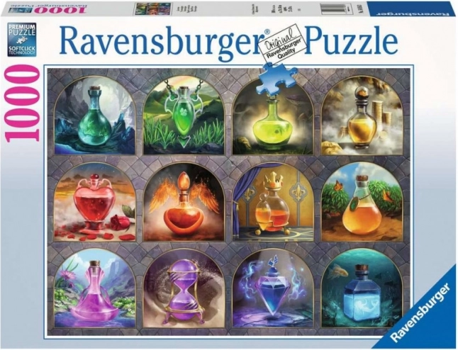 Ravensburger Puzzle Kouzelné lektvary 1000 dílků
