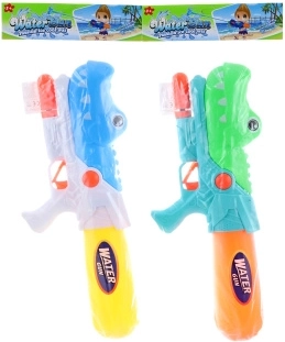 Pumpovací vodní pistole Dino 42 cm – 2 barvy