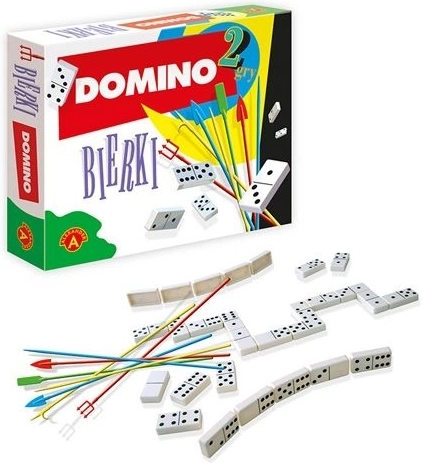 Domino a bierki – sada 2 her