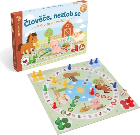 Člověče, nezlob se – moje první zvířátka (obrázková společenská hra)