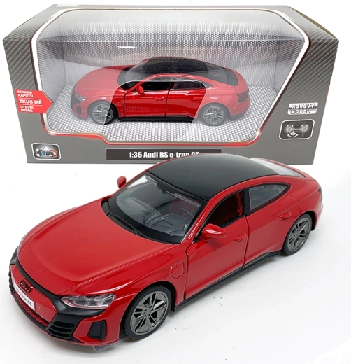 Kovový model auta 1:36 Audi RS e-tron GT se světly a zvuky