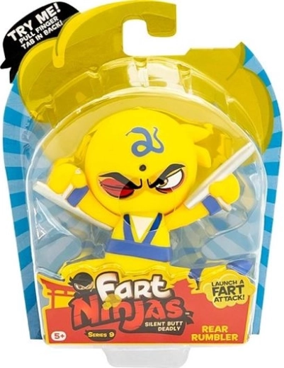 Fart Ninjas figurka se zvukem Rear Rumbler