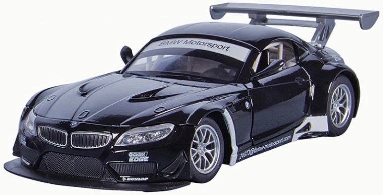 Kovový model BMW Z4 GT3 1:32 se světly a zvuky