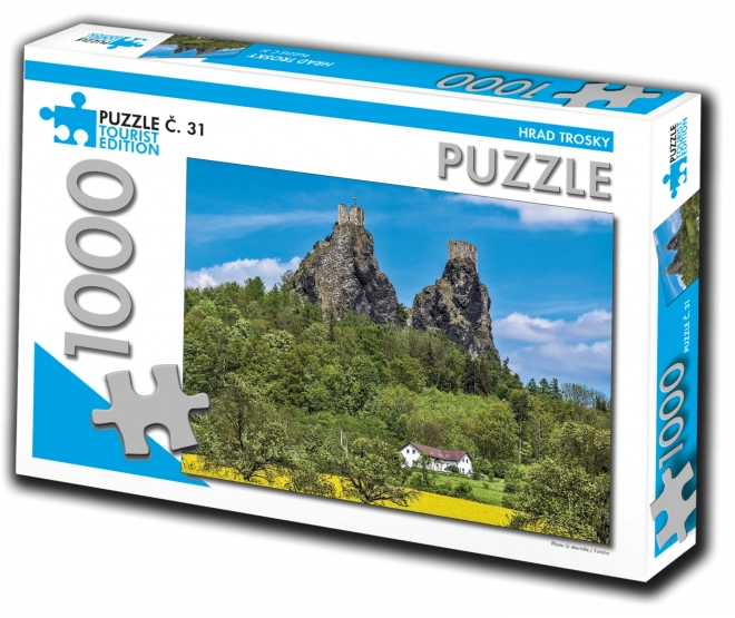 Puzzle Trosky turistická edice 1000 dílků
