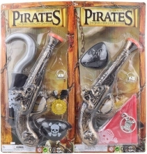 Pirátská sada pro děti s doplňky