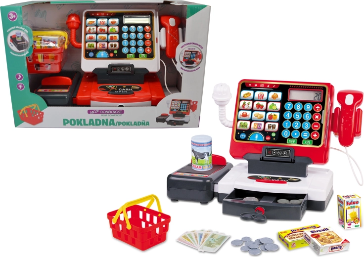 Digitální pokladna deluxe s příslušenstvím SPARKYS