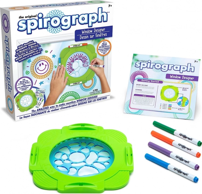 SPIROGRAPH výzdoba oken