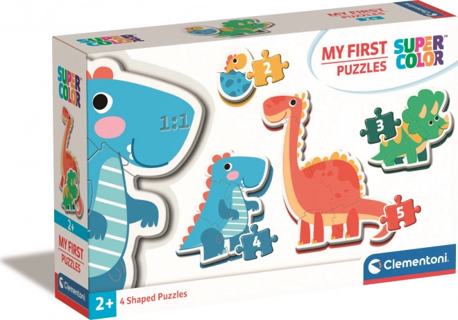 Clementoni moje první puzzle dinosauři 4v1