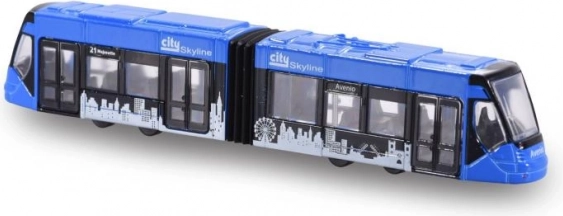 Tramvaj Siemens Avenio kovová modrá