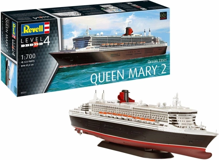Plastikový model lodi Queen Mary 2 1:700
