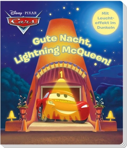 Disney PIXAR Cars: Gute Nacht, Lightning – kartonová obrázková knížka se svíticím efektem