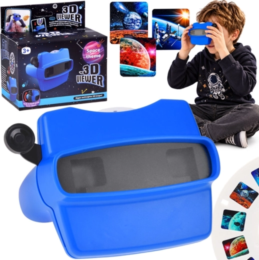 3D stereoskop Kosmos se 14 vesmírnými obrázky