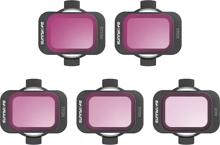 Sada ND filtrů Sunnylife 8/16/32/64/128 pro DJI Avata 2