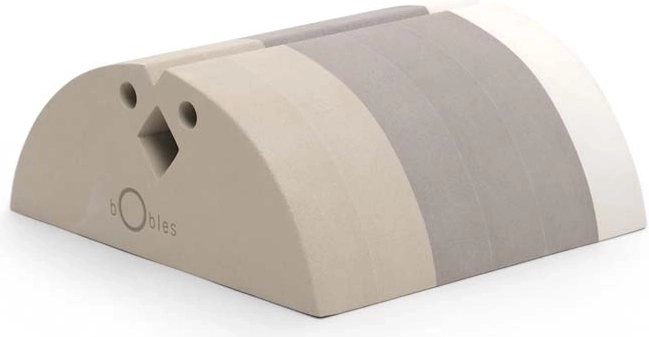 Balanční hračka bObles kuře sand grey