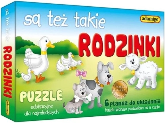 Są też takie rodzinki – edukativní puzzle pro děti