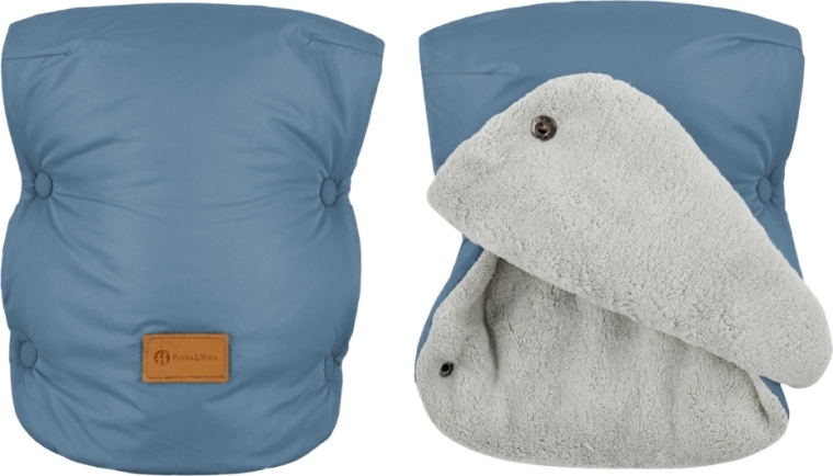 Petite&Mars rukavice na kočárek Jasie ocean blue