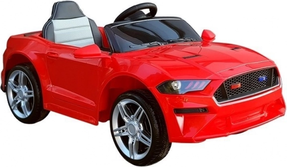 Červené dětské elektrické autíčko