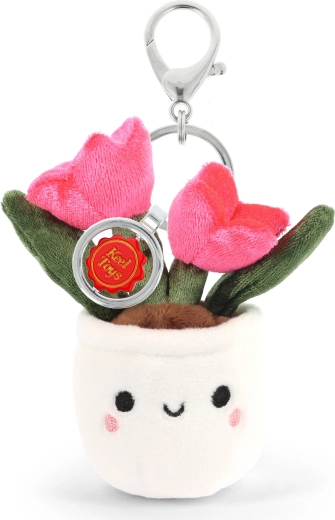 Keeleco přívěsek na tašku tulipán 12 cm