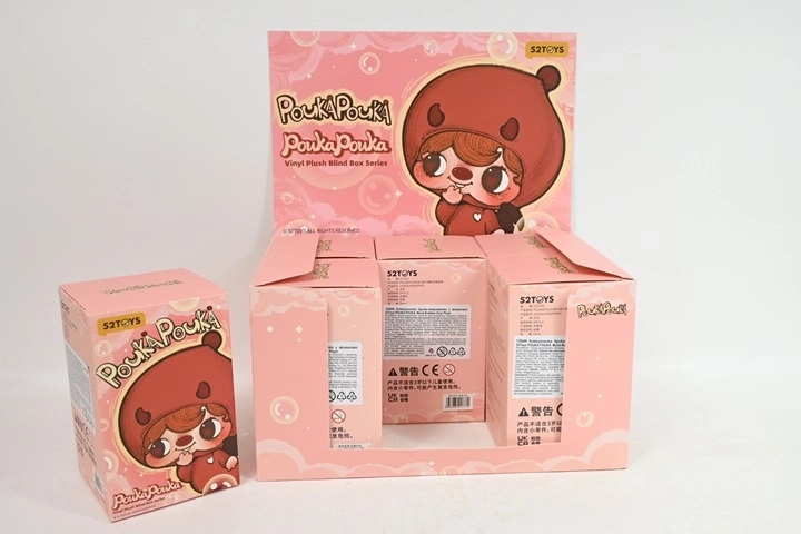 52TOYS Pouka Pouka Mood Bubbles viny plush blind box - 1 kus