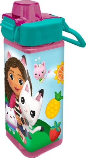 Plastová láhev na pití Kocí domek Gabi 500 ml