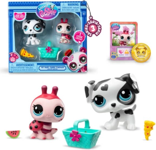 Hasbro Littlest Pet Shop pikniková sada s figurkami a doplňky