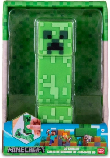 Minecraft 3D gumovací pryž Creeper