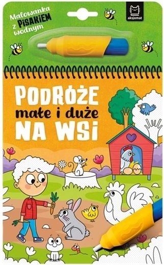 Malovánky s vodním fixem na farmě