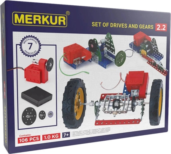 Merkur 2.2 velké pohony a převody