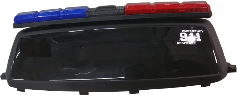 Čelní sklo pro dětské elektrické autíčko US Police 12 V JAMARA