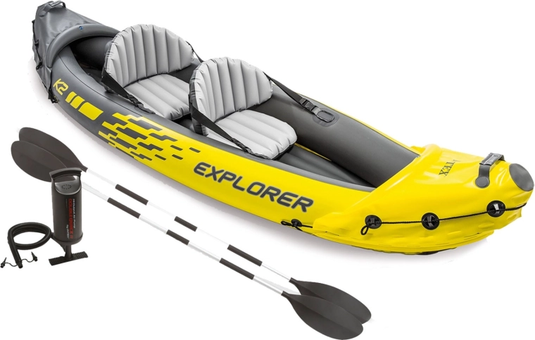 Nafukovací kajak pro 2 osoby Intex Explorer K2 312 × 91 × 51 cm