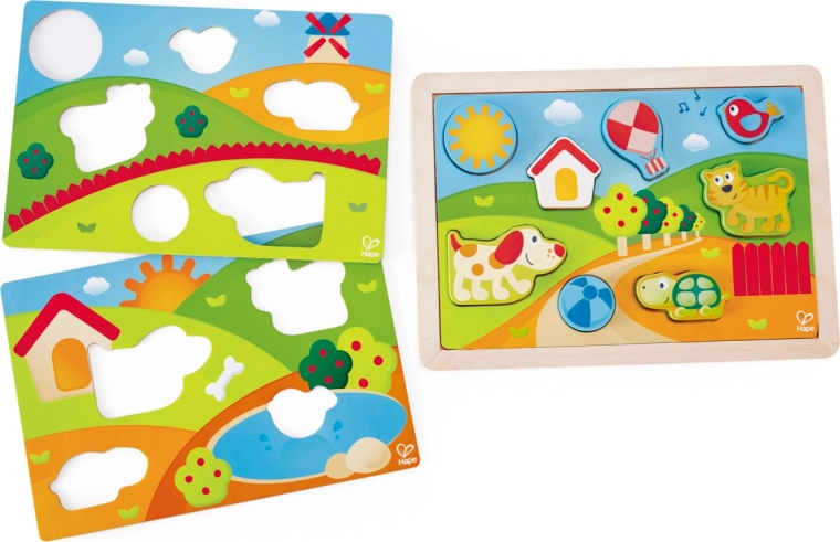 Puzzle Slunečné údolí 3v1