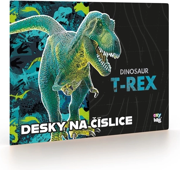OXYBAG desky na číslice dinosaurus premium