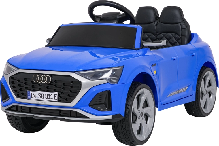 Dětské elektrické autíčko Audi SQ8 s dálkovým ovládáním 2,4 GHz – Modrá