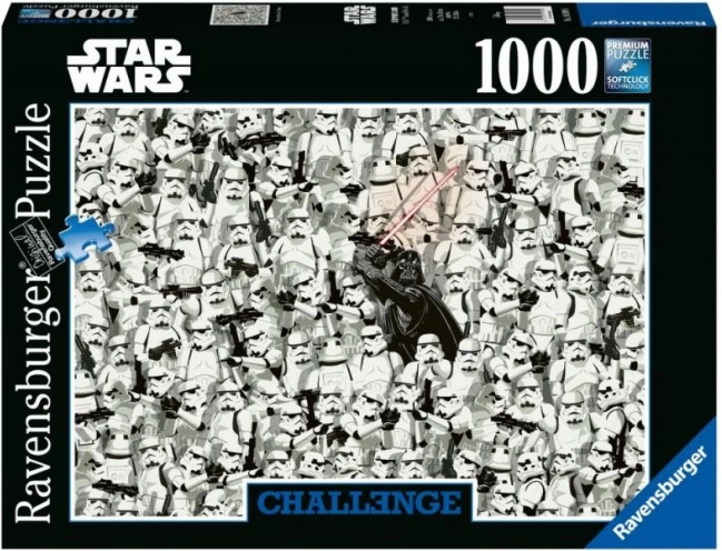 Ravensburger Challenge puzzle Star Wars 1000 dílků
