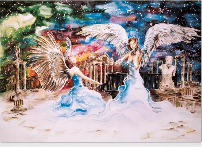 Puzzle Píseň andělů 1000 dílků