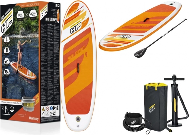 Nafukovací paddleboard HYDRO-FORCE AQUA JOURNEY set 274 × 76 × 12 cm